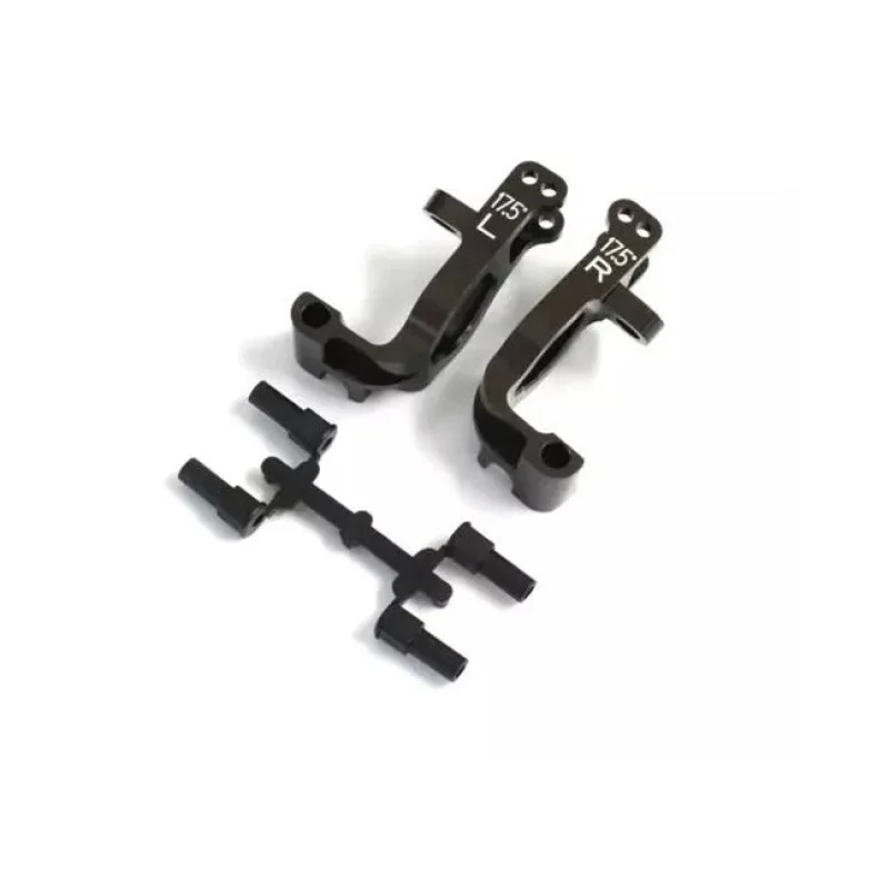Kyosho IFW474B MP9 Aluminum Front Hub Carrier Set (Gunmetal) (17.5)