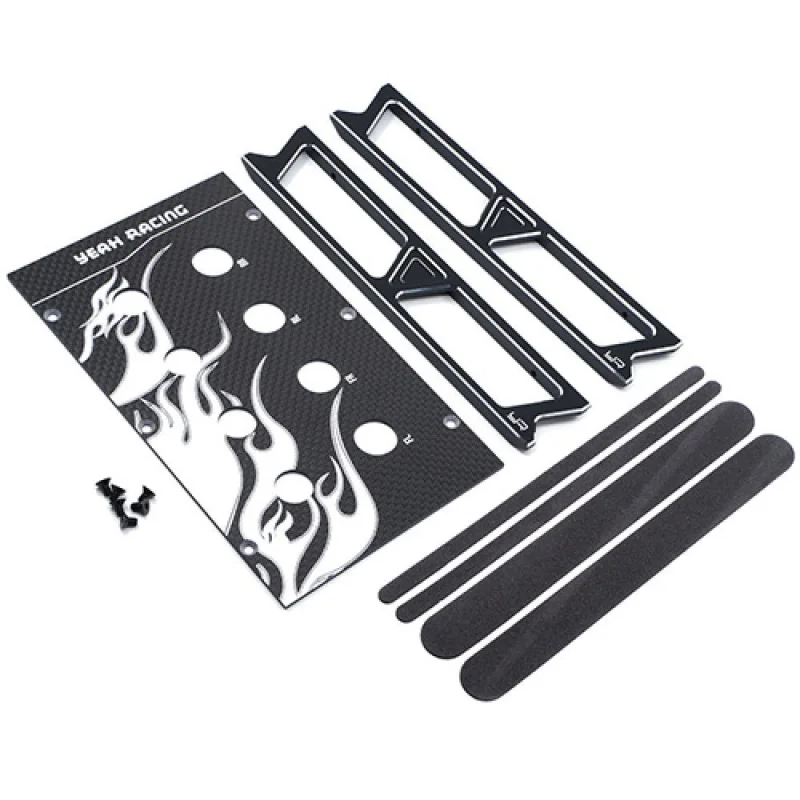 Yeah Racing Yt-0149bk Multi Function Car Setup Stand Black for 1/10 on Road Cars