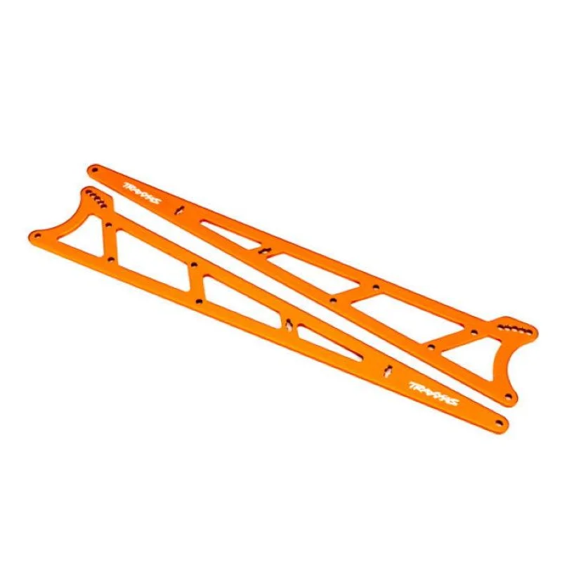 Traxxas 9462A Side Plates Wheelie Bar Orange (Aluminum) (2) Drag Slash