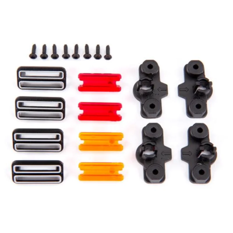 Traxxas 9116 Marker Light Housing (4) /Marker Light Mount (4) TRX-4