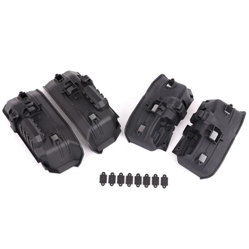 Traxxas 9288 Fenders, inner, front & rear (for clipless body mounting)