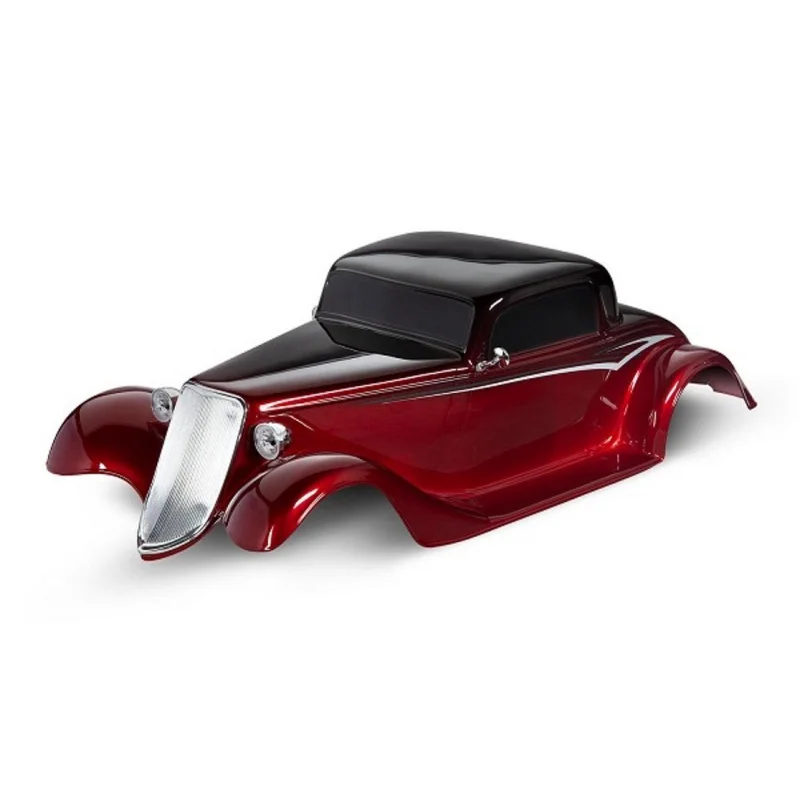 Traxxas 9333R Painted Body Factory Five ’33 Hot Rod Truck RED
