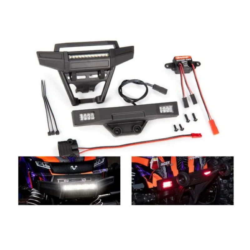 Traxxas 9095 Led Light Set Complete (With Cable) (Fits #9011 body) Hoss 4X4