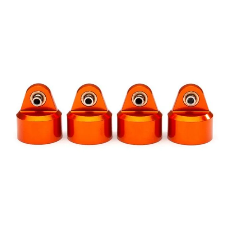 Traxxas Shock Caps Aluminum (Orange-Anodized) GT-Maxx Shocks (4) Maxx