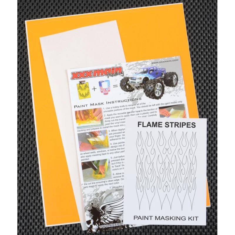 XXX Main 040L Flame Stripes Paint Mask