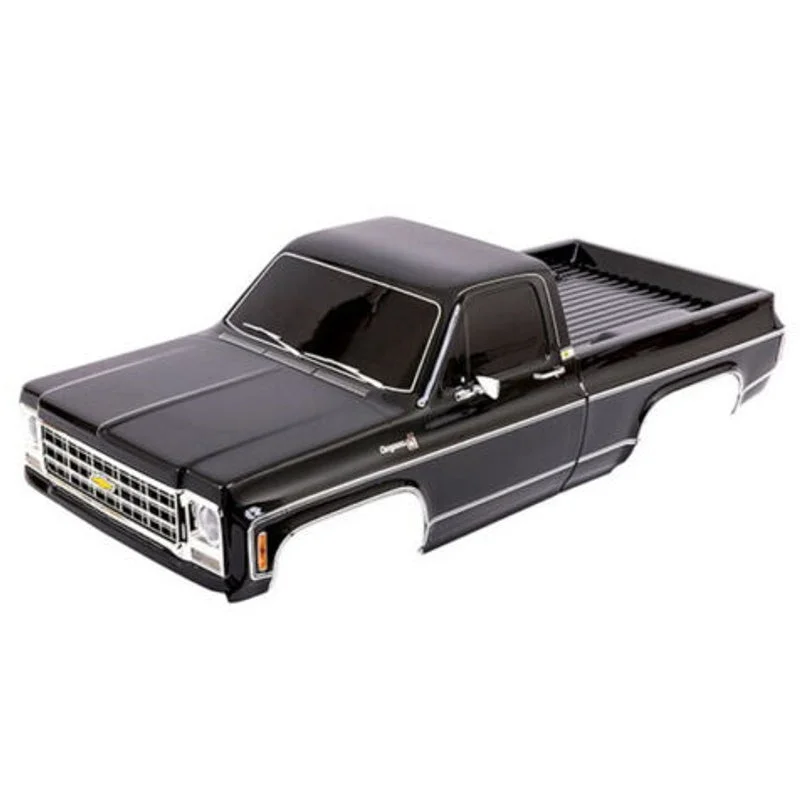 Traxxas 9212X Body Chevrolet K10 Truck (1979), Black (Painted, Decals Applied)