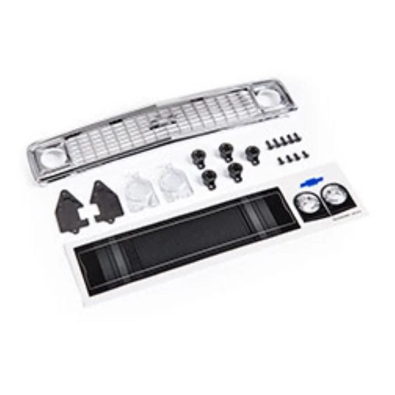 Traxxas 9120 Grille Chevrolet Blazer (1972)/ grille retainers (5)/ Headlight Housing (2) For #9111 Body TRX-4
