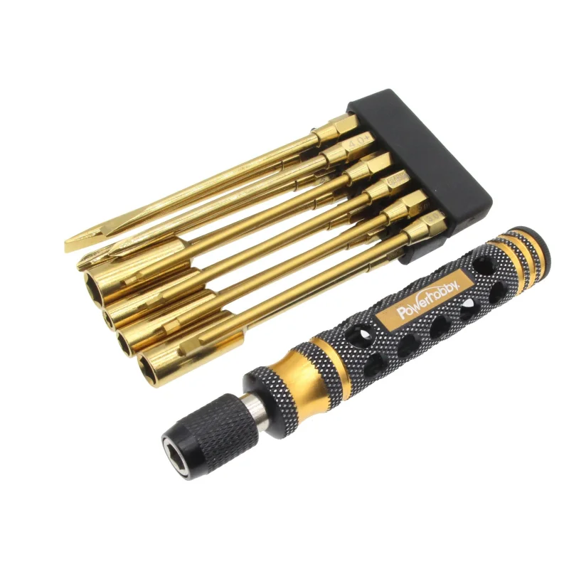 12 in 1 Hex Screwdriver Nut Driver Phillips Screwdriver Tool Set 1/4″ Drive Hex