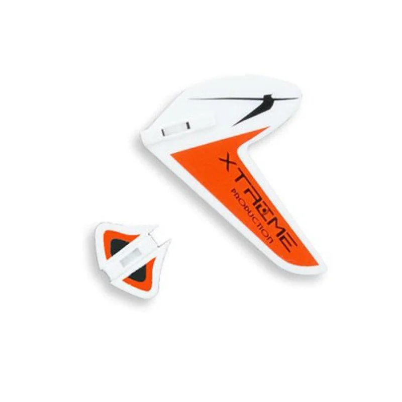 Xtreme MCX008-R BLADE MCX Tail Fins Type B Red BMCX