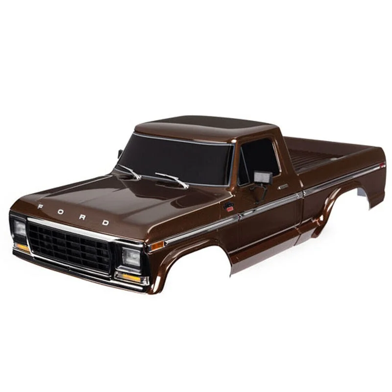 Traxxas Tra9230-BRWN Painted Decal Applied F-150 79 Body BR for TRX-4