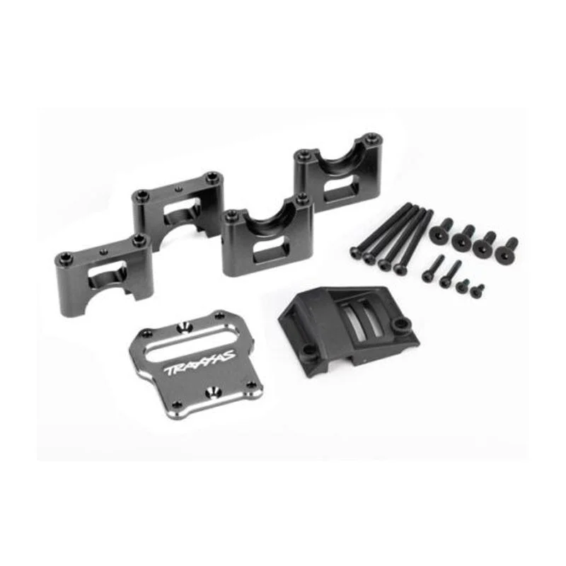 Traxxas 9584A Alum Mount Center Diff Carrier Dark Titanium TRA9584A