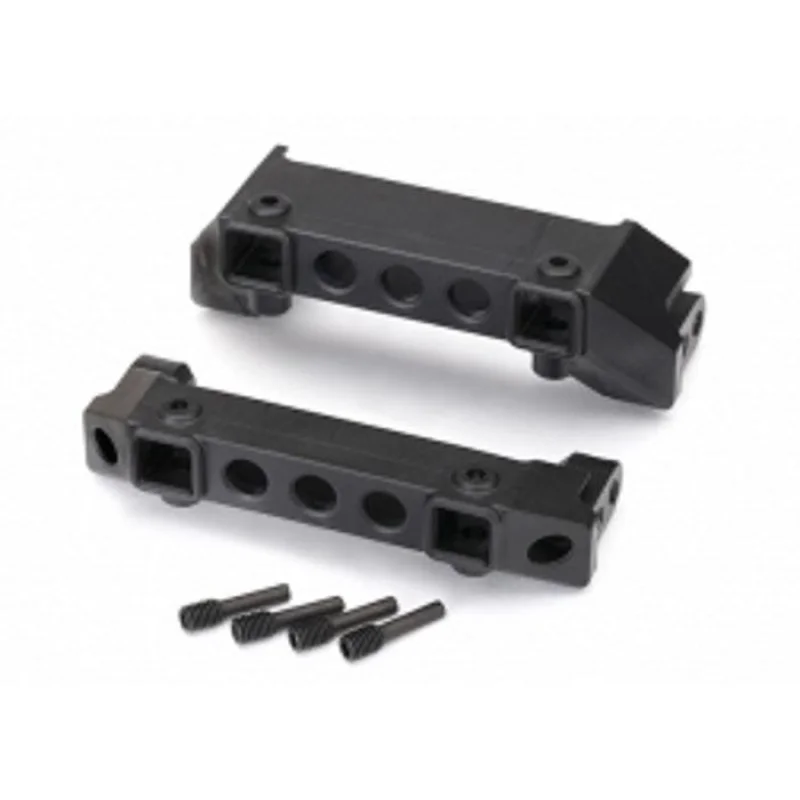 Traxxas TRA8237 Bumper Mounts Front & Rear w/Screw Pins (4) TRX-4
