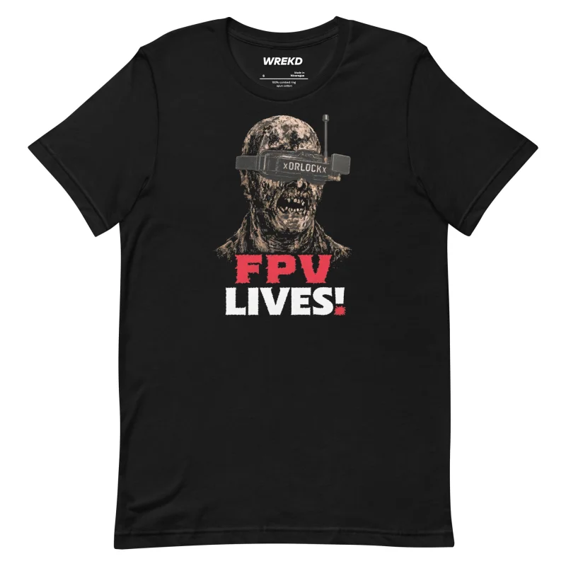 xORLOCKx “FPV LIVES” FPV Horror Tee