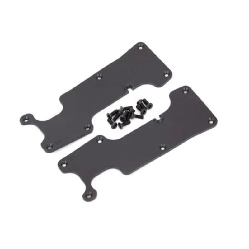 TRAXXAS 9634 Suspension arm covers, black, rear (left and right)