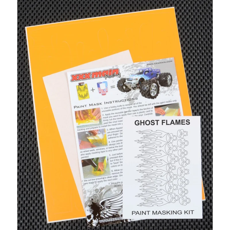 XXX Main 067L Ghost Flames Paint Mask