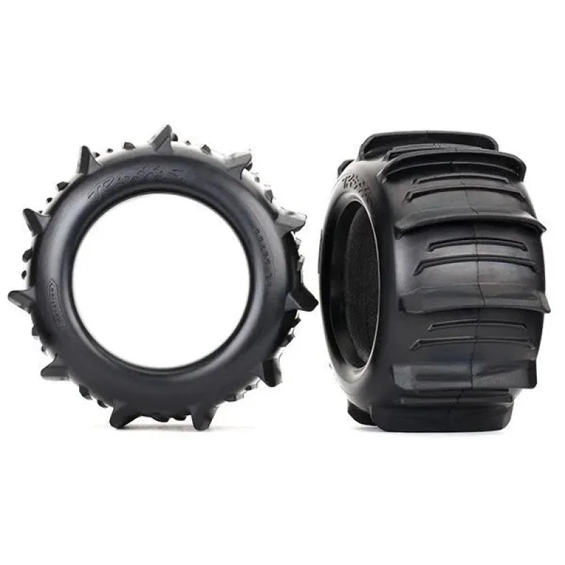Traxxas TRA8673, 3.8″ Monster Truck Paddle Tires (2)