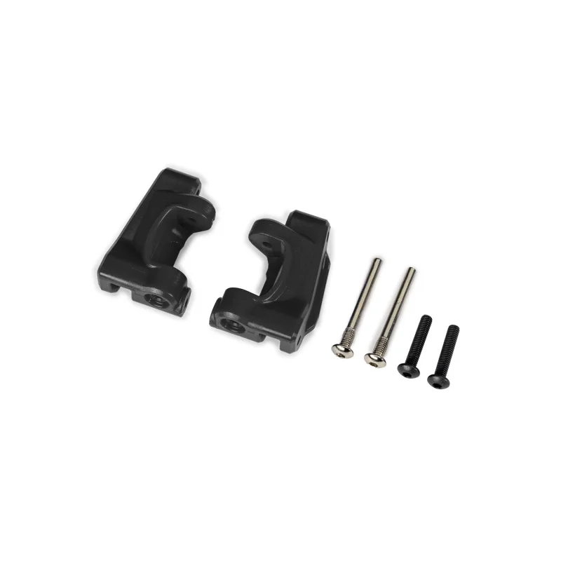 Traxxas 9136 Black Extreme Heavy-Duty Caster Blocks Slash Stampede Rustler