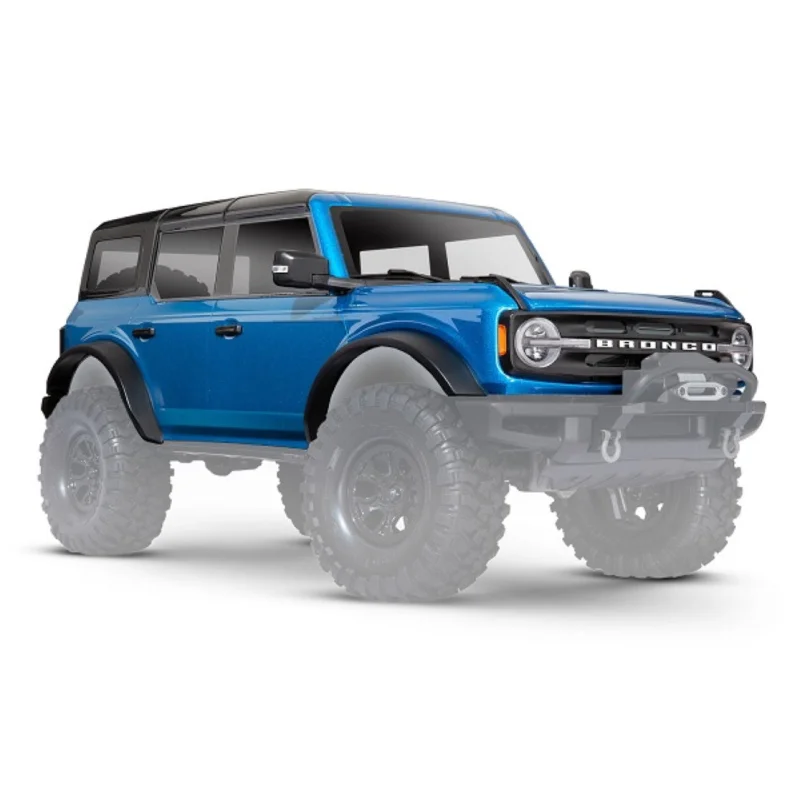 Traxxas 9211A 2021 Painted Complete Ford Bronco Body TRX-4 BLUE