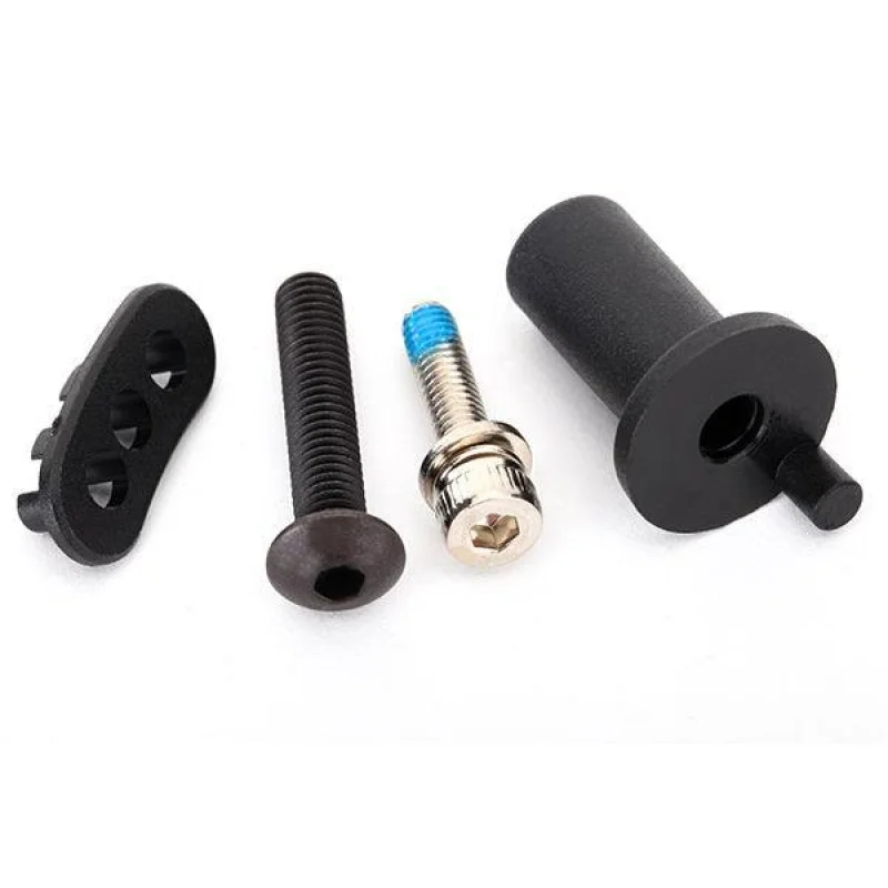 Traxxas 8661 Motor mount hinge post w/ split and flat washer E-Revo VXL BL