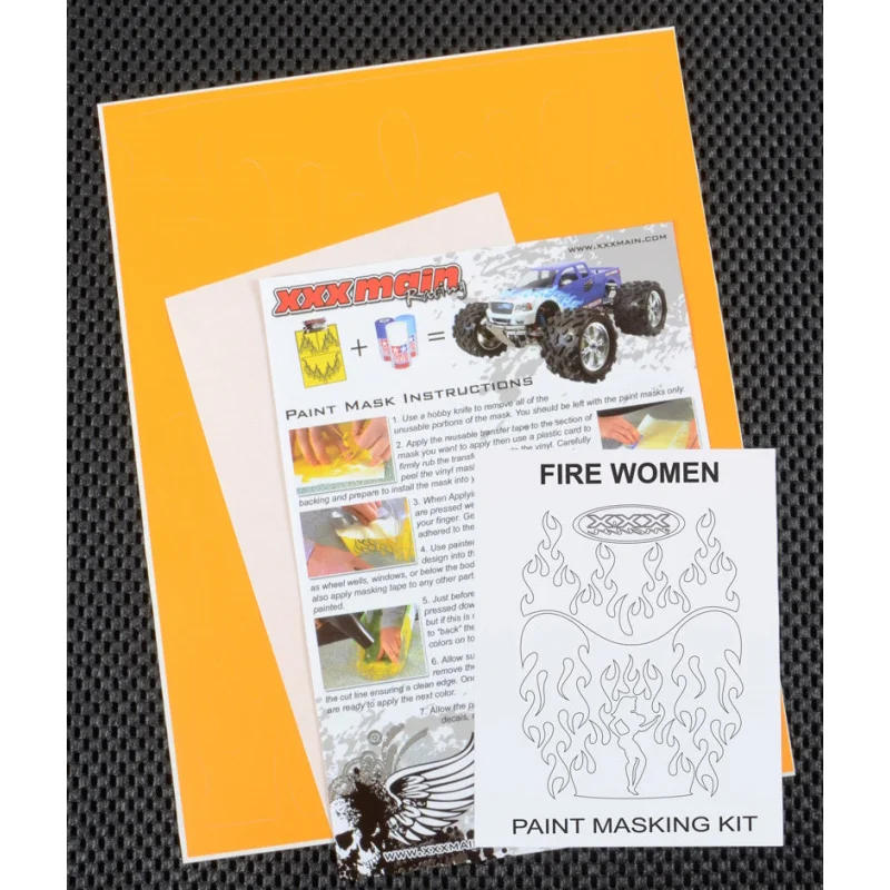 XXX Main 053L Fire Women Paint Mask