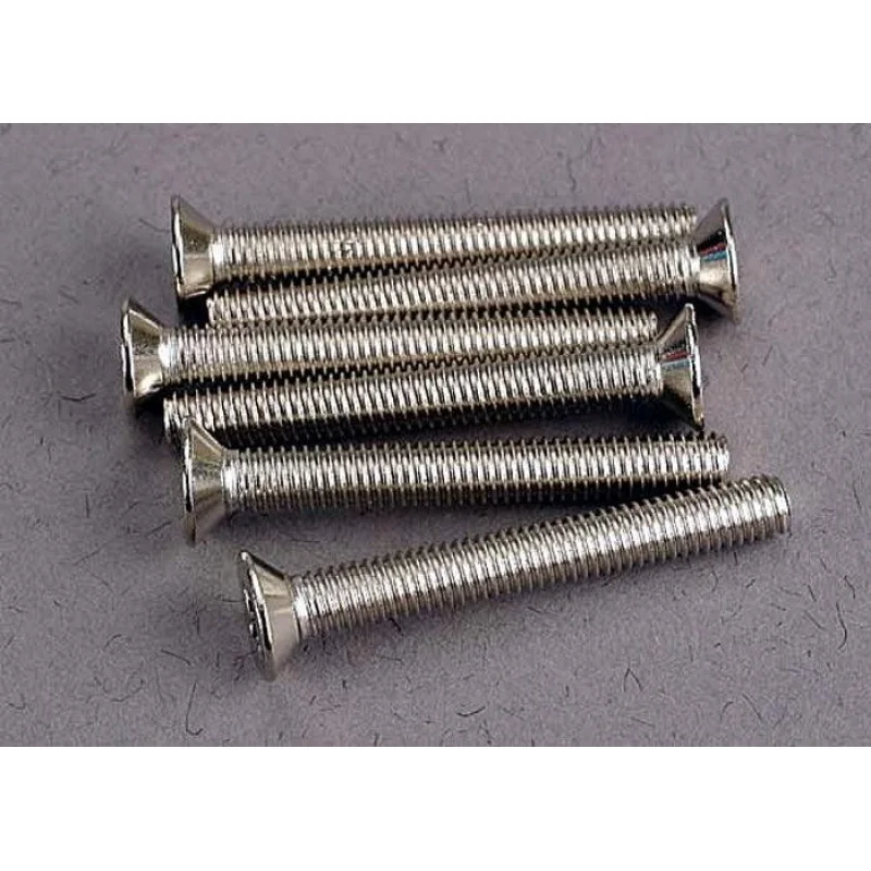 Traxxax 3162 Screws 3x24mm Countersunk Machine (6)