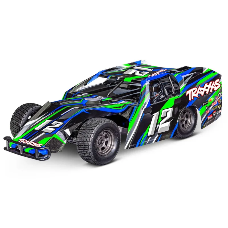 Traxxas Slash Modified 1/10 RTR 2WD Dirt Oval Racer Green
